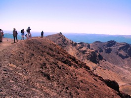 climb to red crater