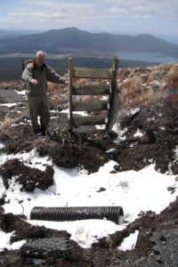 Tongariro Alpine Crossing repair